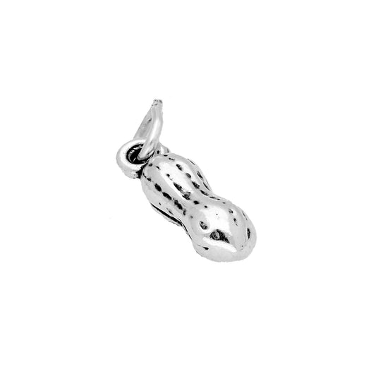 Sterling Silver Peanut Charm