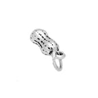 Sterling Silver Peanut Charm