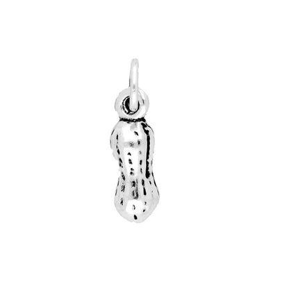 Sterling Silver Peanut Charm