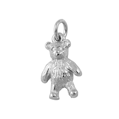 Sterling Silver Teddy Bear Charm