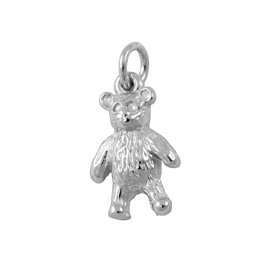 Sterling Silver Teddy Bear Charm