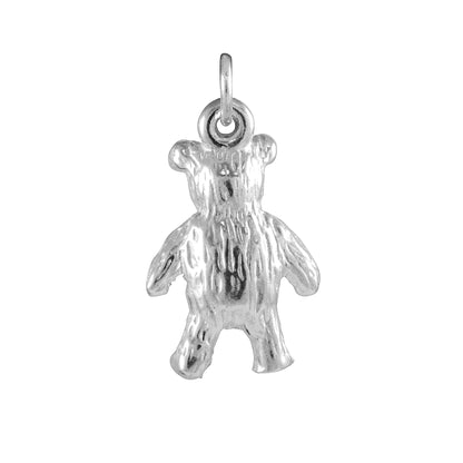 Sterling Silver Teddy Bear Charm