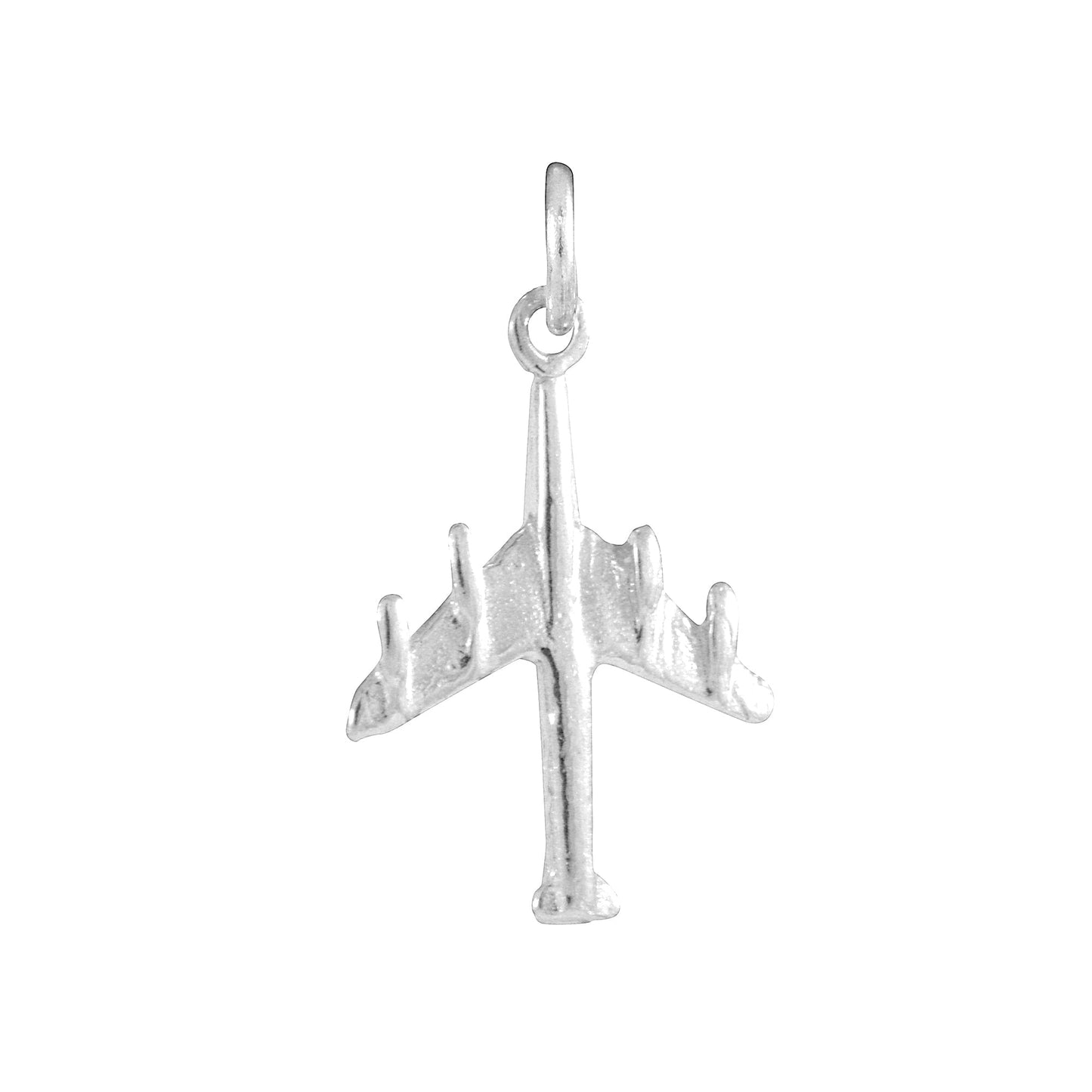 Sterling Silver 747 Plane Charm