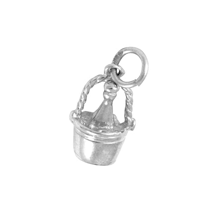 Sterling Silver Champagne Bottle & Bucket Charm