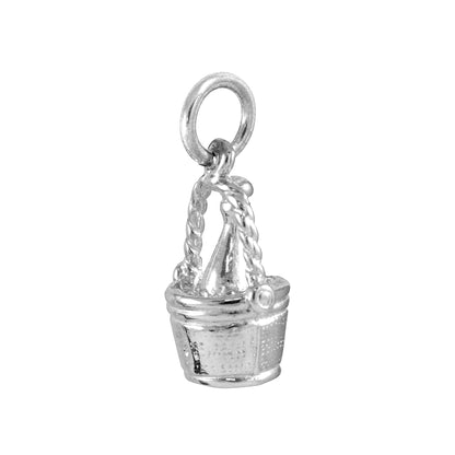 Sterling Silver Champagne Bottle & Bucket Charm
