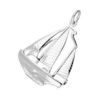 Sterling Silver Large Yacht Charm