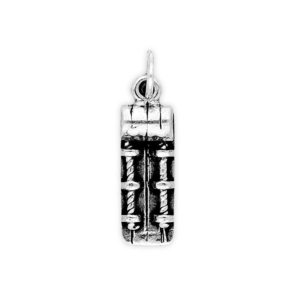 Sterling Silver Sled Charm