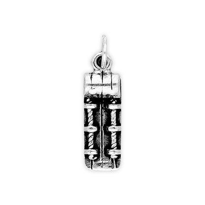 Sterling Silver Sled Charm