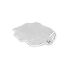 Sterling Silver Lady's Head Silhouette Charm