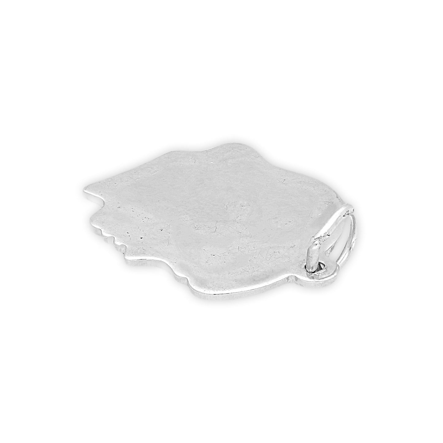 Sterling Silver Lady's Head Silhouette Charm