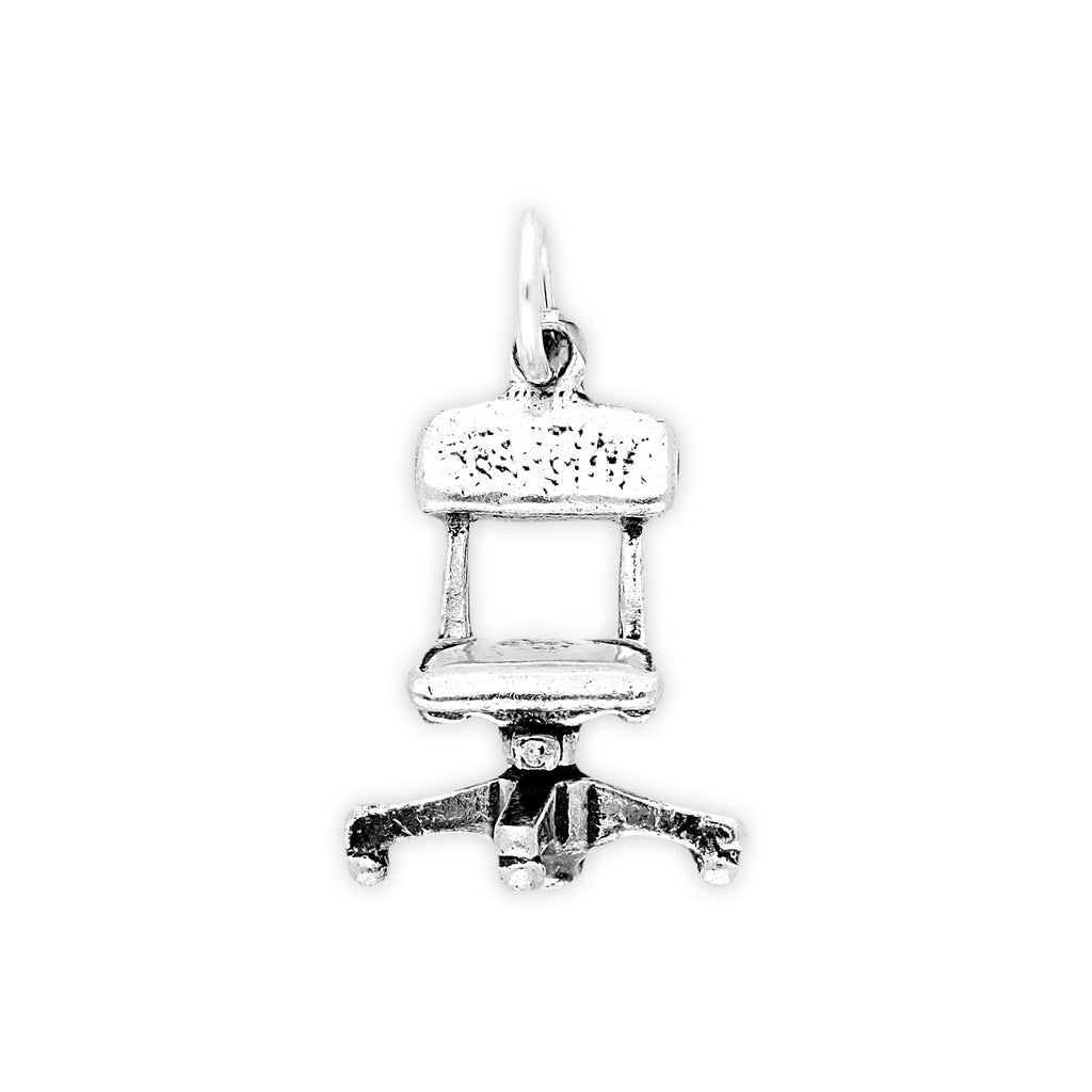 Sterling Silver Office Chair Charm