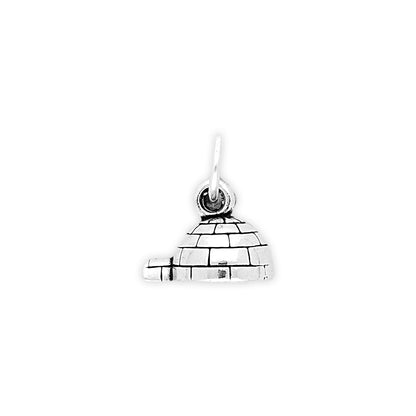 Sterling Silver Igloo Charm