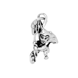 Sterling Silver Devil Charm