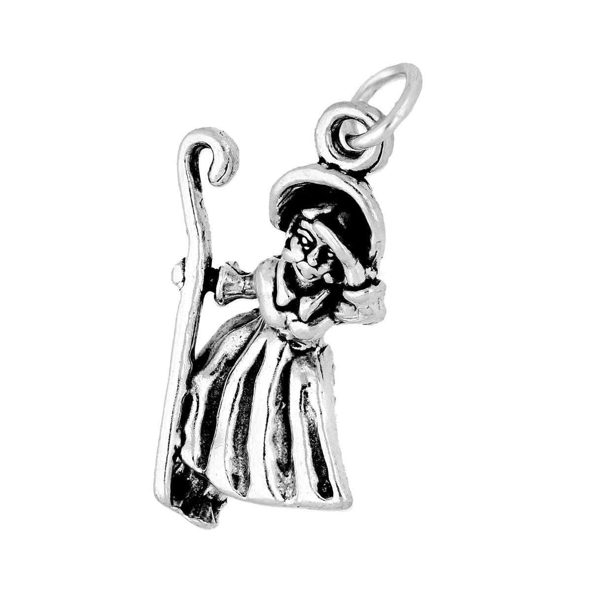 Sterling Silver Little Bo Peep Charm