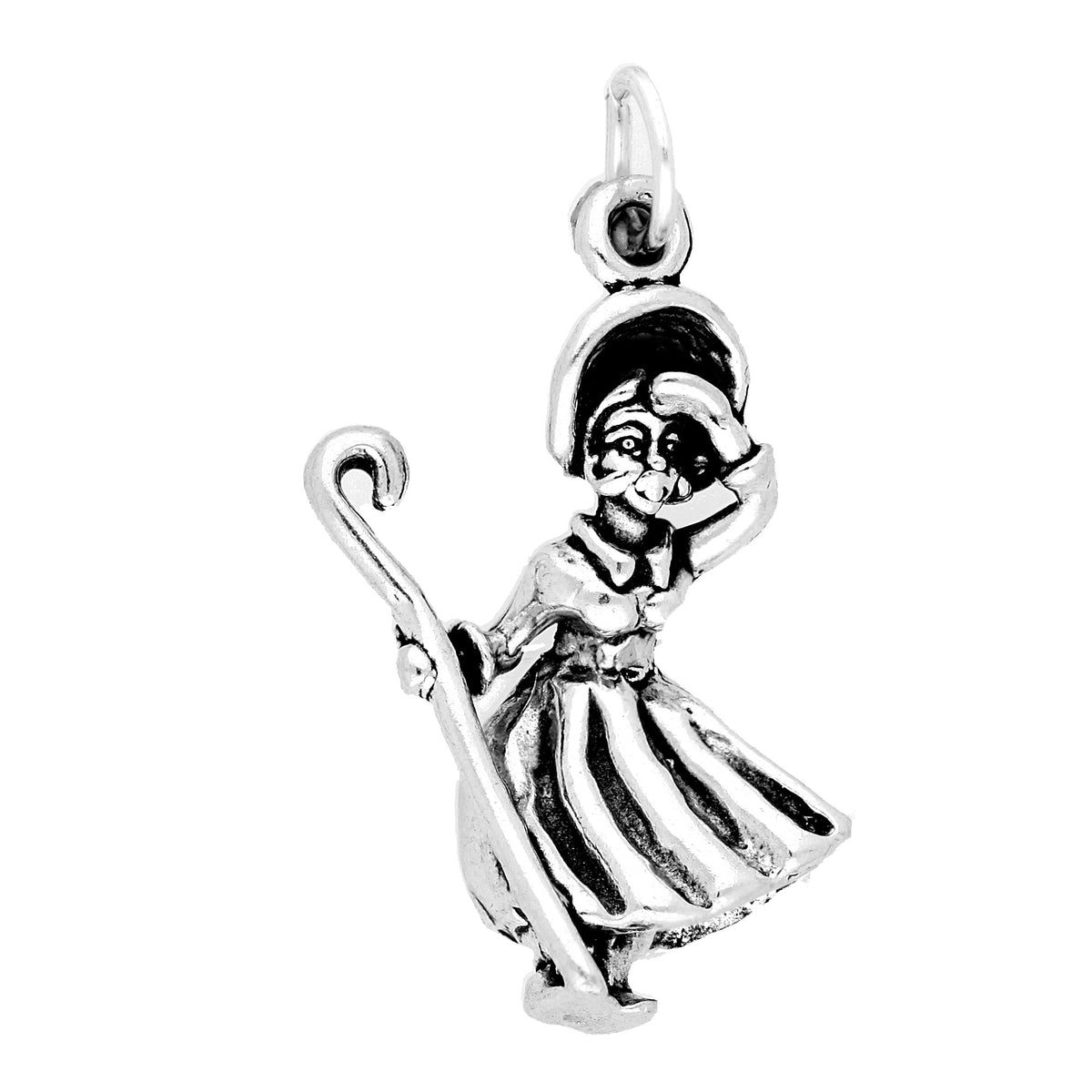 Sterling Silver Little Bo Peep Charm