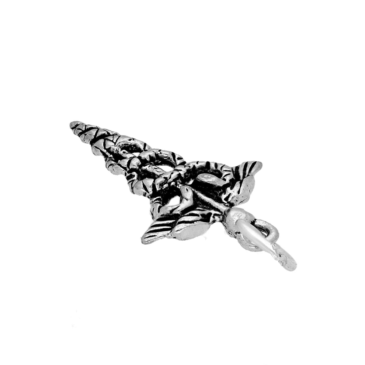 Sterling Silver Caduceus Charm