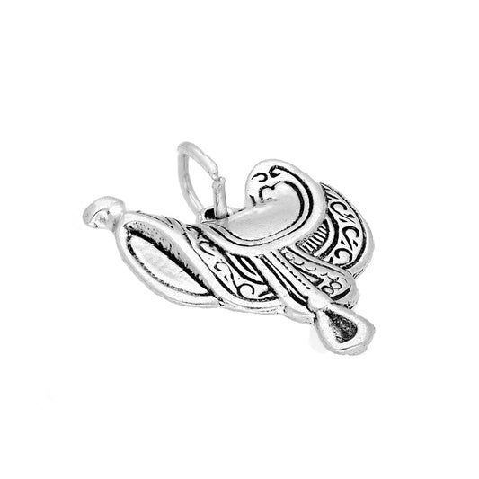 Sterling Silver Saddle Charm