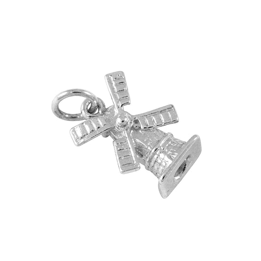 Sterling Silver Dutch Windmill Charm