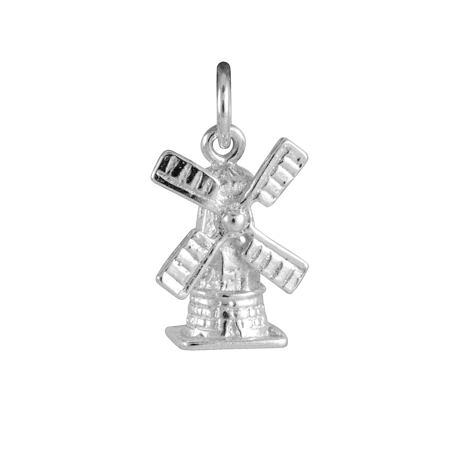 Sterling Silver Dutch Windmill Charm