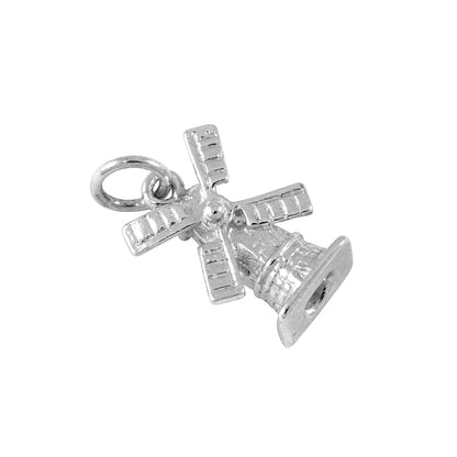 Sterling Silver Dutch Windmill Charm