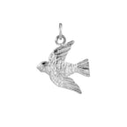 Sterling Silver Swift Charm