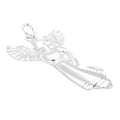 Sterling Silver Angel Charm