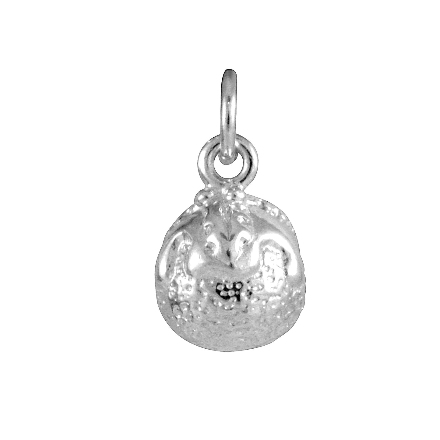 Sterling Silver Christmas Pudding Charm