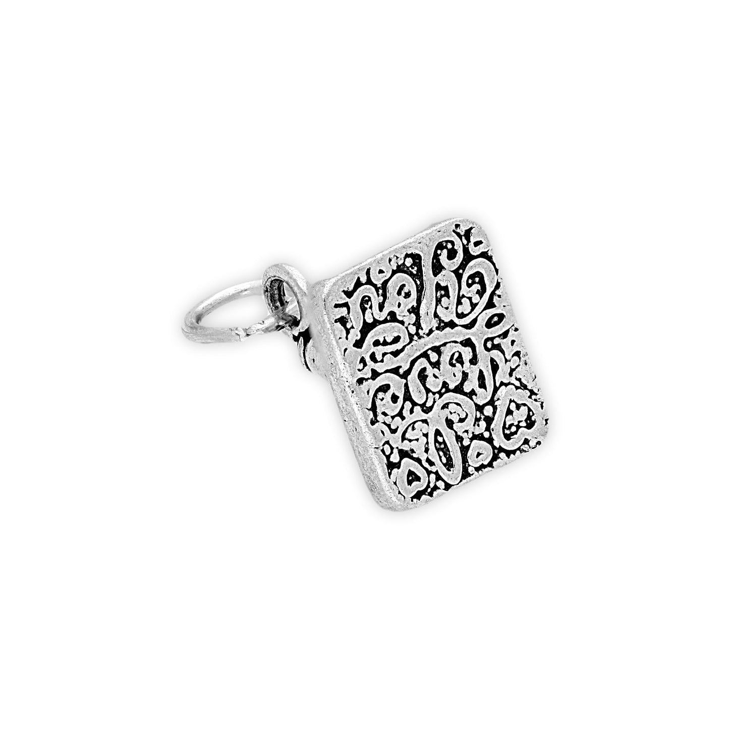Sterling Silver I Love You Stamp Charm