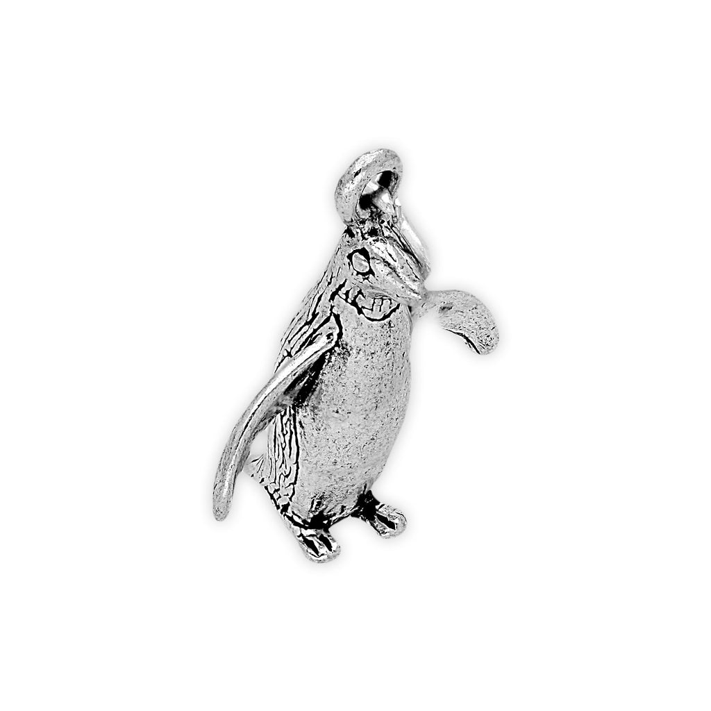 Sterling Silver Penguin Charm