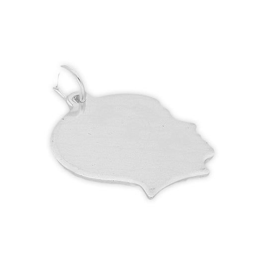 Sterling Silver Boy Silhouette Charm