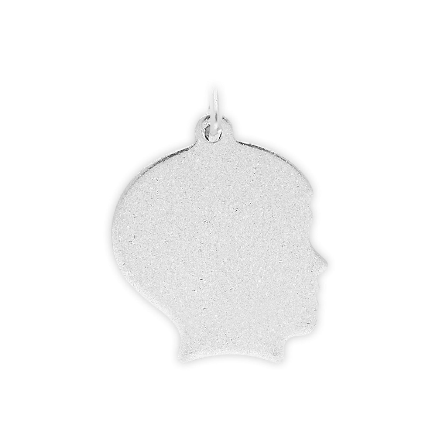Sterling Silver Boy Silhouette Charm