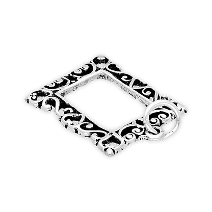 Sterling Silver Picture Frame Charm