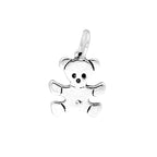 Sterling Silver Teddy Bear Charm
