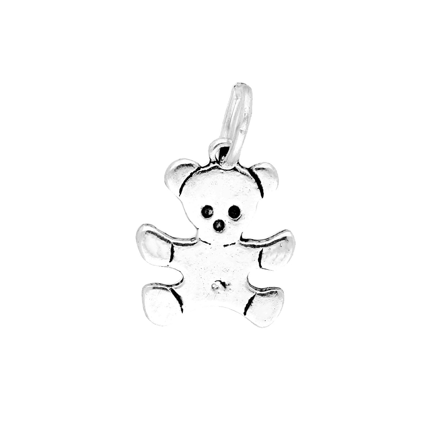 Sterling Silver Teddy Bear Charm