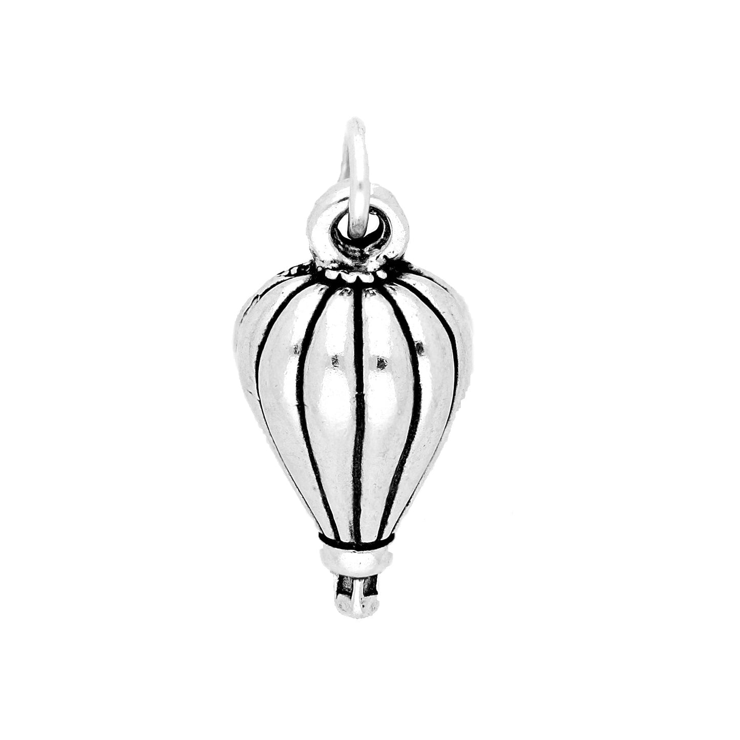 Sterling Silver Hot Air Balloon Charm
