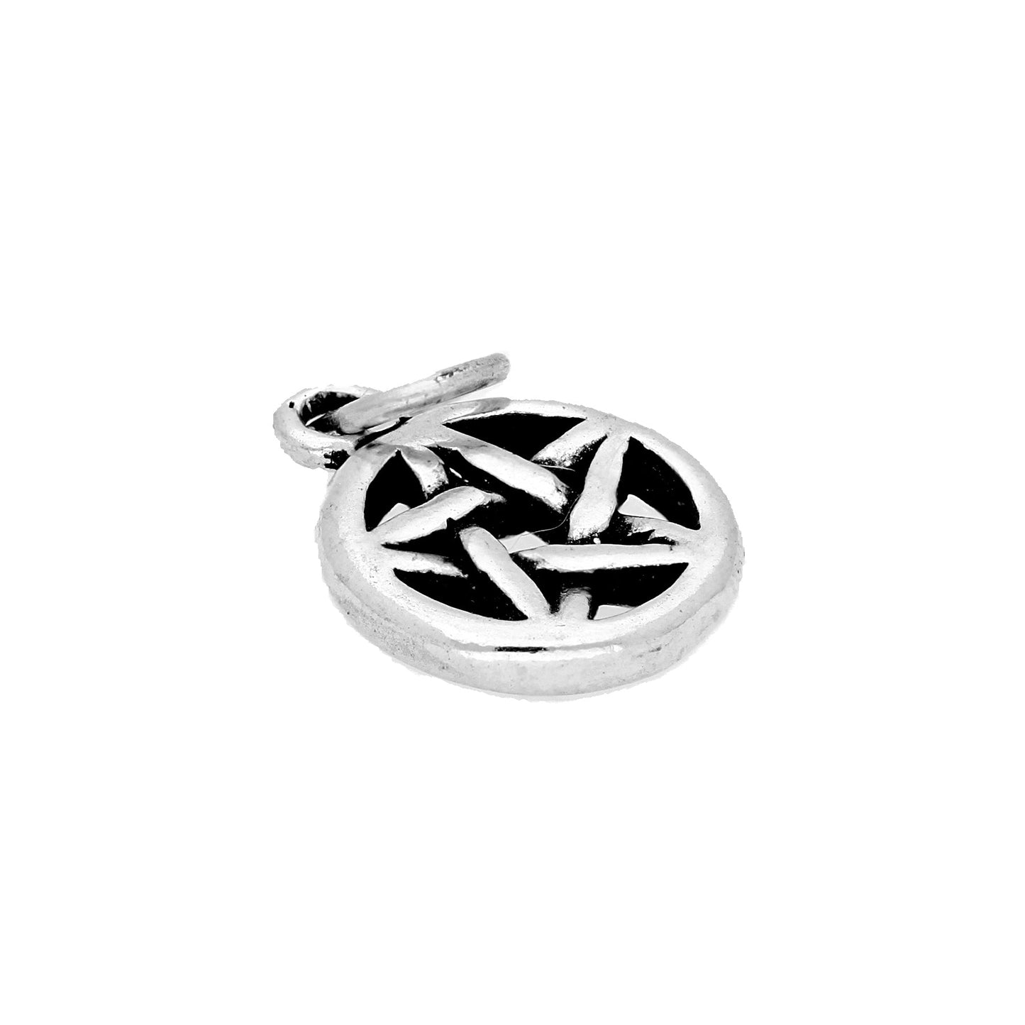 Sterling Silver Pentagram Charm