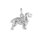 Sterling Silver Spaniel Charm
