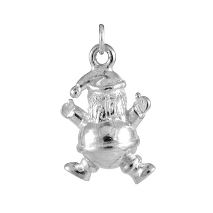 Sterling Silver Father Christmas Charm