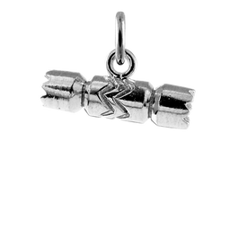 Sterling Silver Christmas Cracker Charm