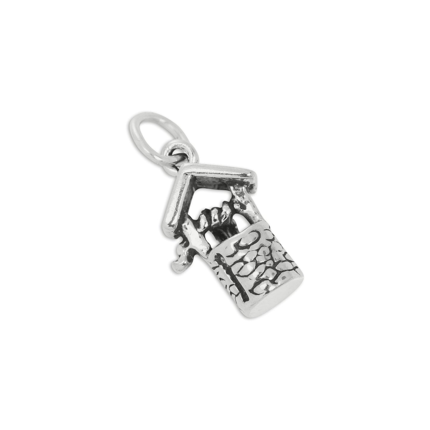 Sterling Silver Wishing Well Charm