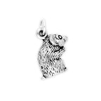 Sterling Silver Hamster Charm