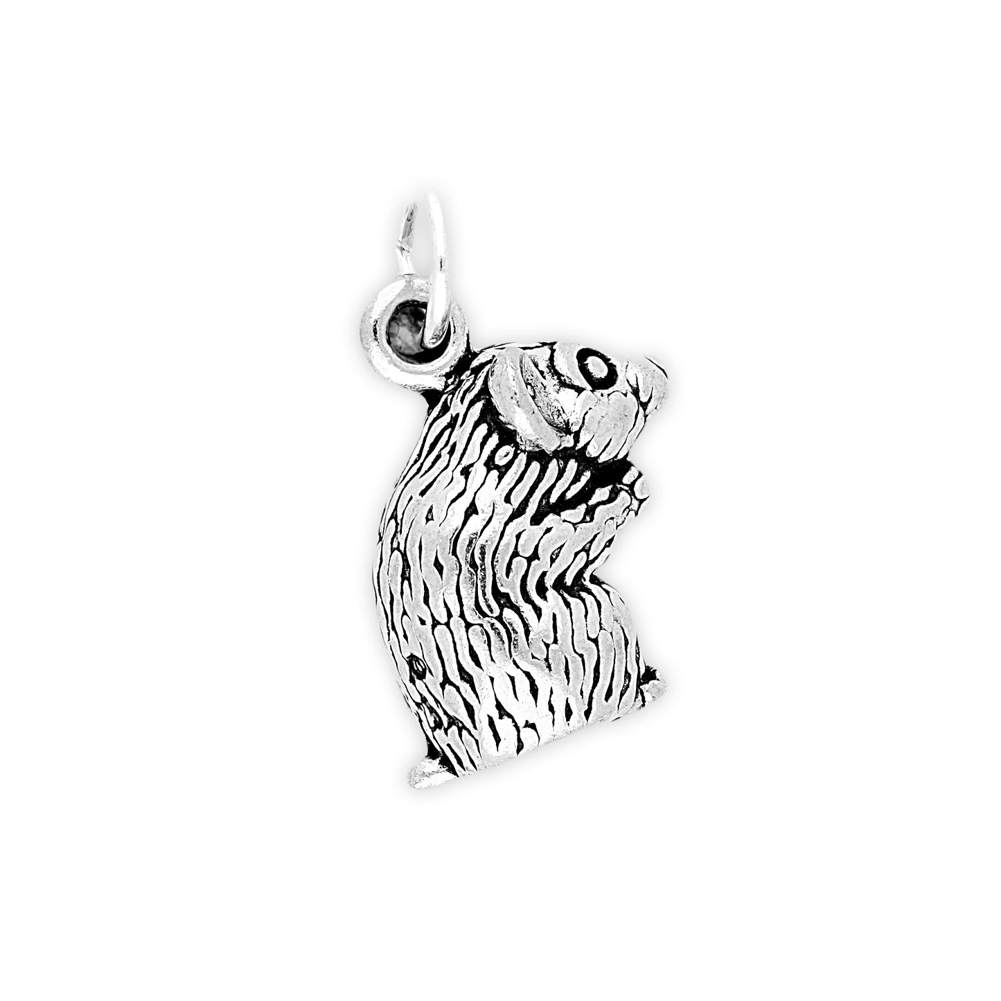 Sterling Silver Hamster Charm