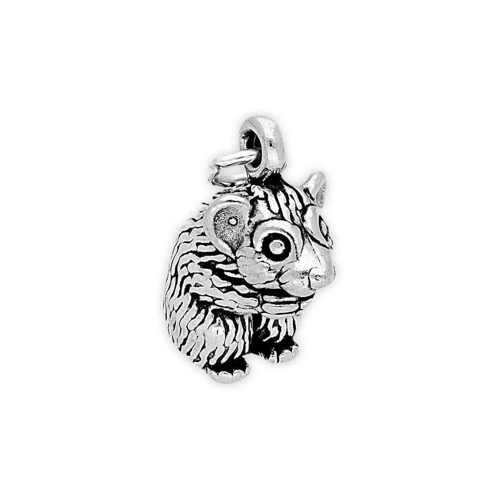 Sterling Silver Hamster Charm