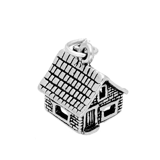 Sterling Silver Stone Cottage Charm