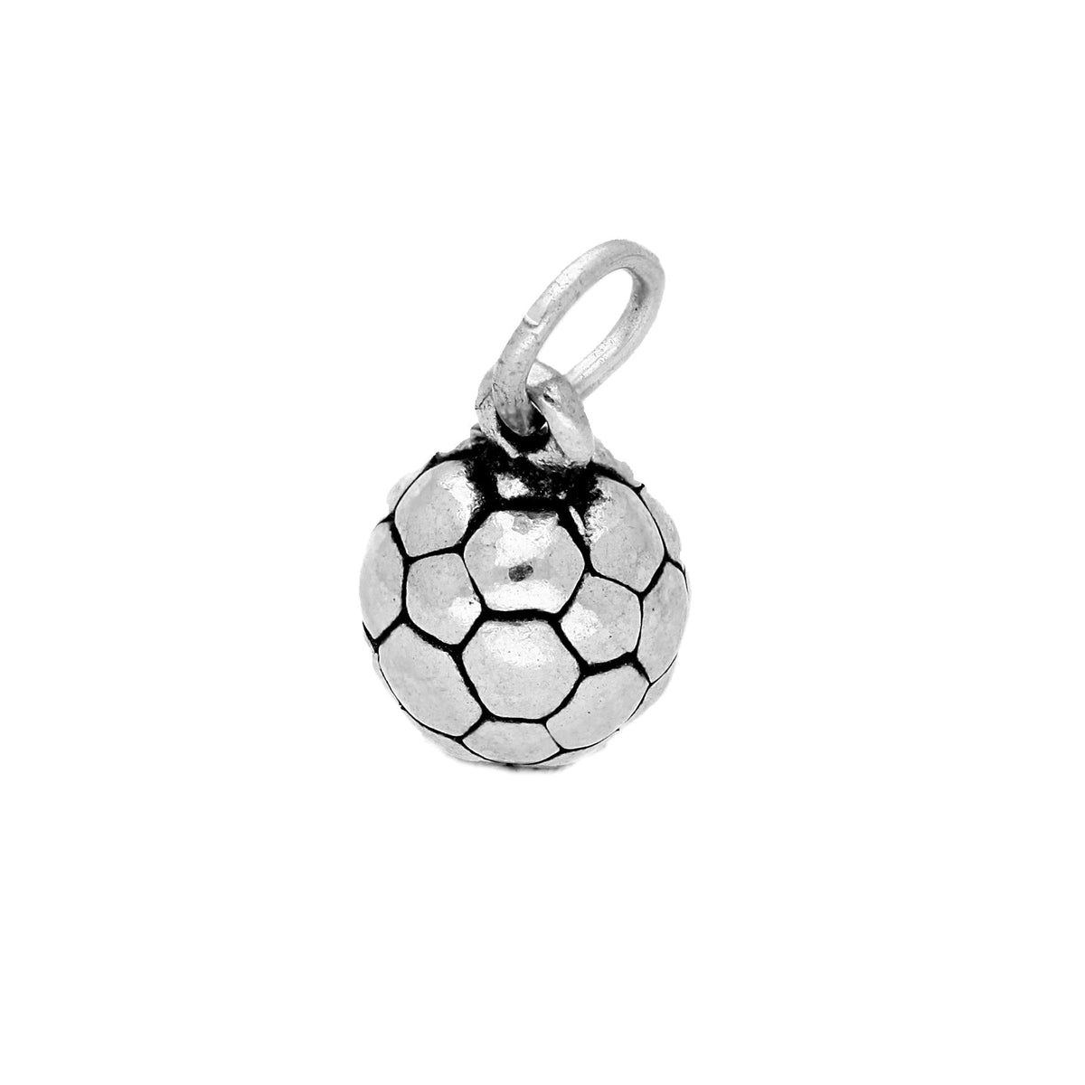 Sterling Silver Football Charm