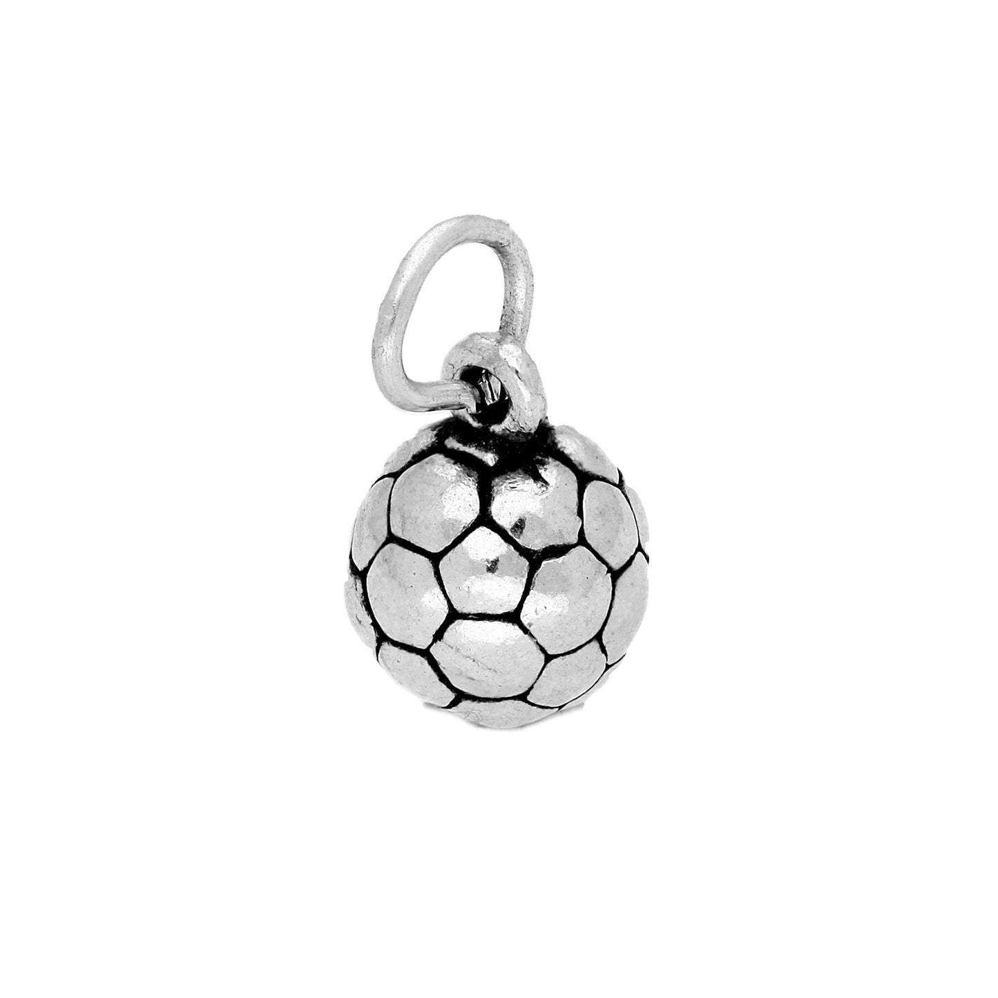 Sterling Silver Football Charm