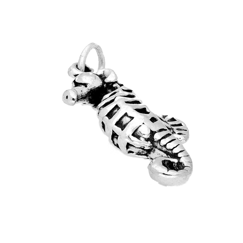 Sterling Silver Seahorse Charm