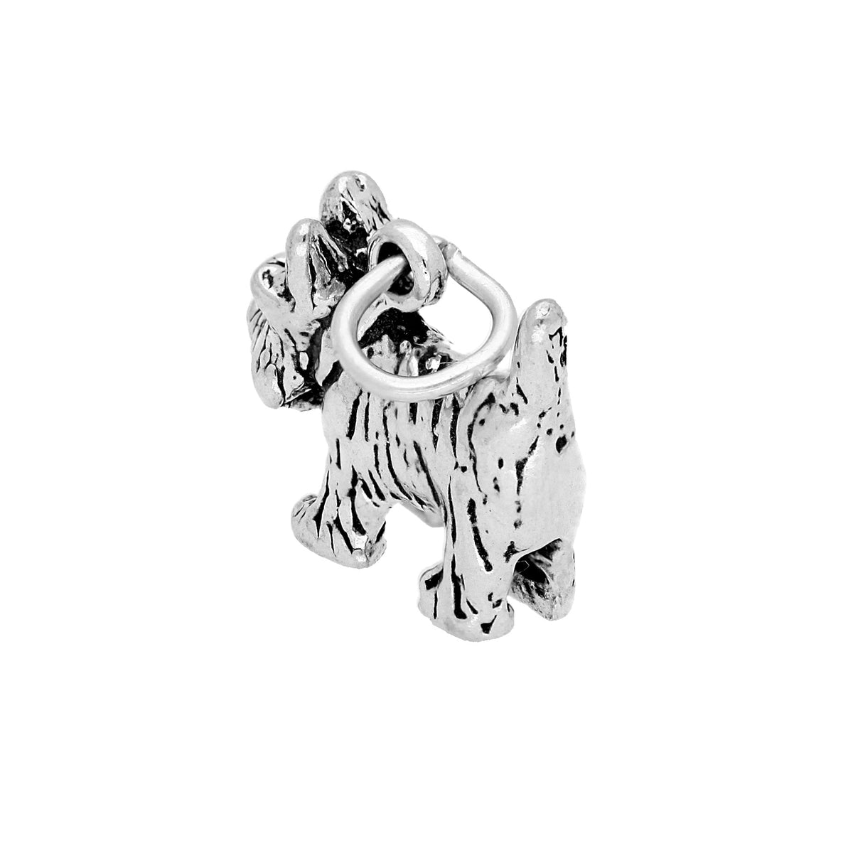 Sterling Silver Scottie Dog Charm