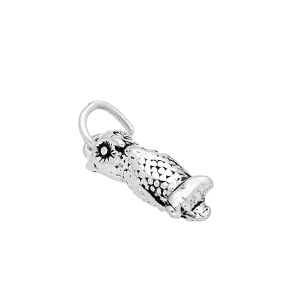 Sterling Silver Owl Charm