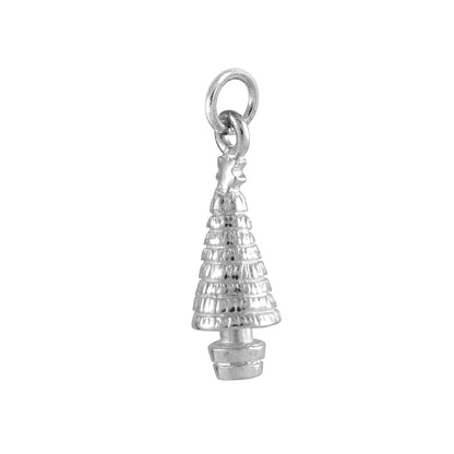 Sterling Silver Christmas Tree Charm